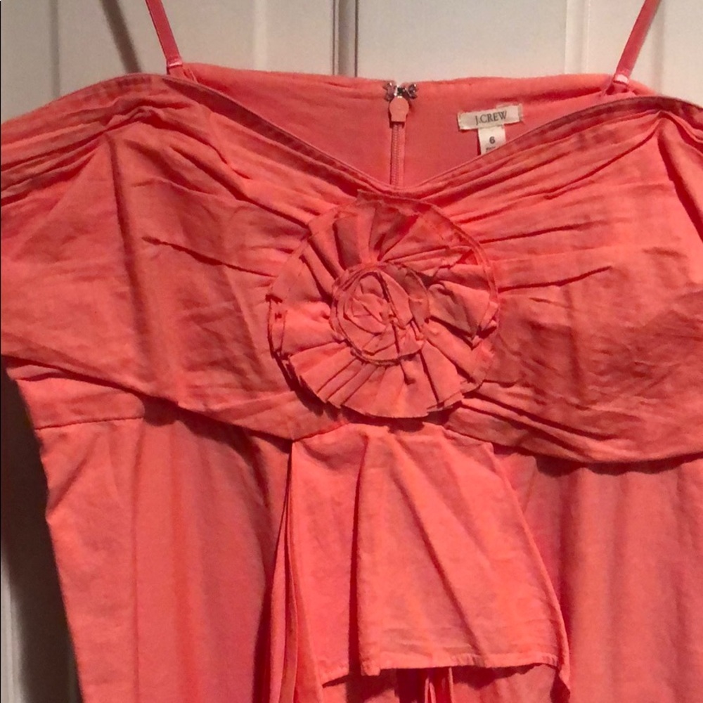 J. Crew Strapless Ruffle Dress - Picture 3 of 6